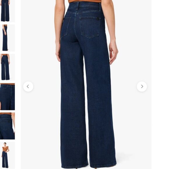 Joe's Jeans - The Mia High Rise Wide Leg - Size 26 - Picture 2 of 16